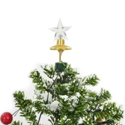 VidaXL Snowing Christmas Tree With Umbrella Base Green 75 Cm -Deals Vidaxl Store image 4 284331