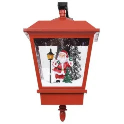 VidaXL Christmas Wall Lamp With LED Lights And Santa Red 40x27x45 Cm -Deals Vidaxl Store image 4 289927