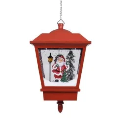VidaXL Christmas Hanging Lamp With LED Light And Santa Red 27x27x45 Cm 12 VidaXL Christmas Hanging Lamp With LED Light And Santa Red 27x27x45 Cm -Deals Vidaxl Store image 4 289928