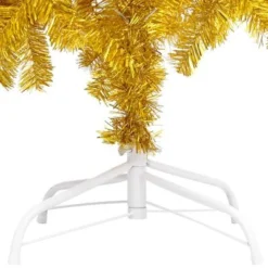 VidaXL Artificial Pre-lit Christmas Tree With Ball Set Gold 120 Cm PET -Deals Vidaxl Store image 4 3077689