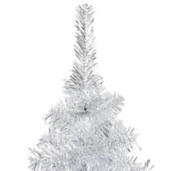 VidaXL Artificial Pre-lit Christmas Tree With Ball Set Silver 120 Cm PET -Deals Vidaxl Store image 4 3077694