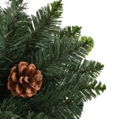 VidaXL Artificial Pre-lit Christmas Tree With Pine Cones Green 150 Cm -Deals Vidaxl Store image 4 3077743