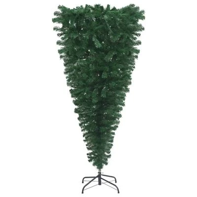 VidaXL Upside-down Artificial Pre-lit Christmas Tree With Ball Set 210 Cm 9 VidaXL Upside-down Artificial Pre-lit Christmas Tree With Ball Set 210 Cm - Image 7