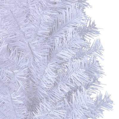 VidaXL Artificial Christmas Tree With Thick Branches White 120 Cm PVC 6 VidaXL Artificial Christmas Tree With Thick Branches White 120 Cm PVC - Image 4