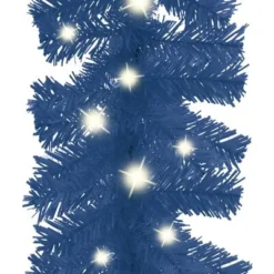 VidaXL Christmas Garland With LED Lights 5 M Blue -Deals Vidaxl Store image 4 329192