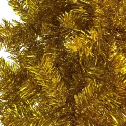 VidaXL Slim Christmas Tree Gold 120 Cm -Deals Vidaxl Store image 4 329232