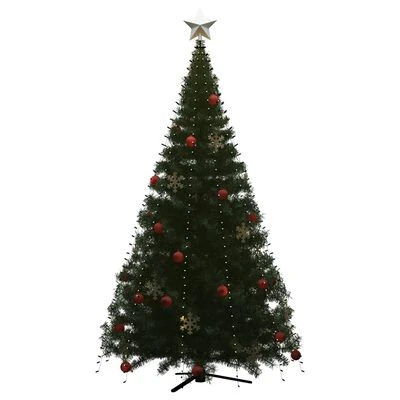 VidaXL Christmas Tree Net Lights With 500 LEDs 500 Cm 5 VidaXL Christmas Tree Net Lights With 500 LEDs 500 Cm - Image 4