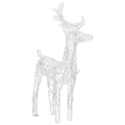 VidaXL Christmas Reindeers 2 Pcs Cold White 80 LEDs Acrylic 15 VidaXL Christmas Reindeers 2 Pcs Cold White 80 LEDs Acrylic -Deals Vidaxl Store image 4 342679
