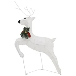 VidaXL Christmas Reindeers 2 Pcs White 40 LEDs 15 VidaXL Christmas Reindeers 2 Pcs White 40 LEDs -Deals Vidaxl Store image 4 342685