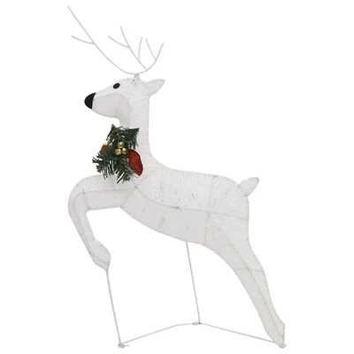 VidaXL Christmas Reindeers 2 Pcs White 40 LEDs 6 VidaXL Christmas Reindeers 2 Pcs White 40 LEDs - Image 4