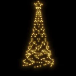 VidaXL Christmas Tree With Spike Warm White 200 LEDs 180 Cm -Deals Vidaxl Store image 4 343566