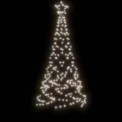 VidaXL Christmas Tree With Spike Cold White 200 LEDs 180 Cm -Deals Vidaxl Store image 4 343567