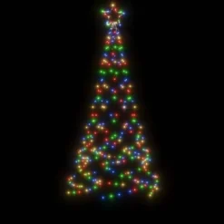 VidaXL Christmas Tree With Spike Colourful 200 LEDs 180 Cm -Deals Vidaxl Store image 4 343568