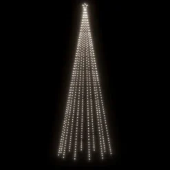VidaXL Christmas Cone Tree Cold White 732 LEDs 160x500 Cm -Deals Vidaxl Store image 4 343701