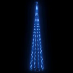 VidaXL Christmas Cone Tree Blue 732 LEDs 160x500 Cm -Deals Vidaxl Store image 4 343702