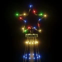 VidaXL Christmas Tree With Spike Colourful 732 LEDs 500 Cm -Deals Vidaxl Store image 4 343742