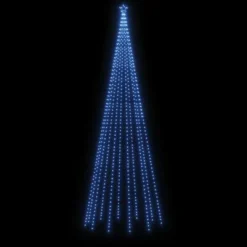 VidaXL Christmas Tree With Spike Blue 732 LEDs 500 Cm -Deals Vidaxl Store image 4 343743