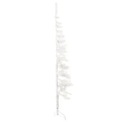 VidaXL Slim Artificial Half Christmas Tree With Stand White 120 Cm -Deals Vidaxl Store image 4 344564