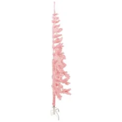 VidaXL Slim Artificial Half Christmas Tree With Stand Pink 120 Cm -Deals Vidaxl Store image 4 344569