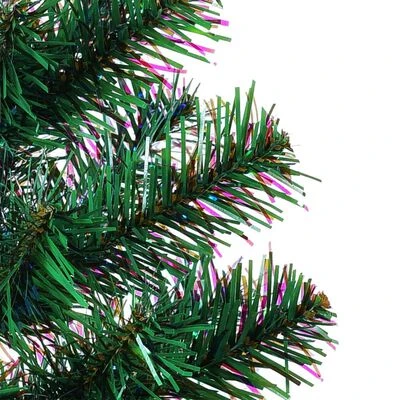 VidaXL Artificial Christmas Tree With Iridescent Tips Green 120 Cm PVC 6 VidaXL Artificial Christmas Tree With Iridescent Tips Green 120 Cm PVC - Image 4