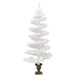 VidaXL Swirl Pre-lit Christmas Tree With Pot White 120 Cm PVC 16 VidaXL Swirl Pre-lit Christmas Tree With Pot White 120 Cm PVC -Deals Vidaxl Store image 4 344652