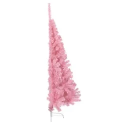 VidaXL Artificial Half Christmas Tree With Stand Pink 120 Cm PVC -Deals Vidaxl Store image 4 344670