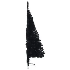 VidaXL Artificial Half Christmas Tree With Stand Black 120 Cm PVC -Deals Vidaxl Store image 4 344675