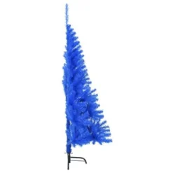 VidaXL Artificial Half Christmas Tree With Stand Blue 120 Cm PVC -Deals Vidaxl Store image 4 344680