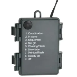 VidaXL Christmas Wreath With LED Lights Green 45 Cm PVC 10 VidaXL Christmas Wreath With LED Lights Green 45 Cm PVC -Deals Vidaxl Store image 4 345171