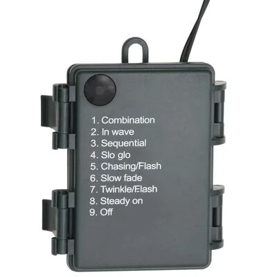 VidaXL Christmas Wreath With LED Lights Green 45 Cm PVC 6 VidaXL Christmas Wreath With LED Lights Green 45 Cm PVC - Image 4