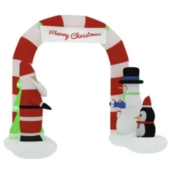 VidaXL Christmas Inflatable Santa & Snowman Arch Gate LED 260 Cm 17 VidaXL Christmas Inflatable Santa & Snowman Arch Gate LED 260 Cm -Deals Vidaxl Store image 4 345317
