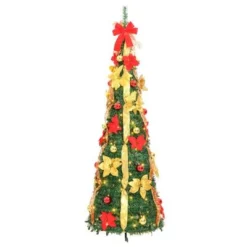 VidaXL Artificial Christmas Tree Pop-up 50 LEDs Green 120 Cm 14 VidaXL Artificial Christmas Tree Pop-up 50 LEDs Green 120 Cm -Deals Vidaxl Store image 4 357760