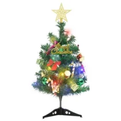 VidaXL Mini Artificial Pre-lit Christmas Tree With 20 LEDs Green 45 Cm 16 VidaXL Mini Artificial Pre-lit Christmas Tree With 20 LEDs Green 45 Cm -Deals Vidaxl Store image 4 357767