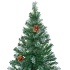 VidaXL Frosted Christmas Tree With Pinecones 150 Cm 12 VidaXL Frosted Christmas Tree With Pinecones 150 Cm -Deals Vidaxl Store image 4 60177