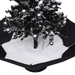 VidaXL Snowing Christmas Tree With Umbrella Base Black 75 Cm PVC -Deals Vidaxl Store image 5 289931