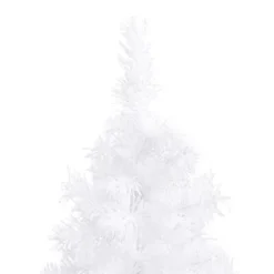 VidaXL Corner Artificial Pre-lit Christmas Tree White 150 Cm PVC -Deals Vidaxl Store image 5 3077938