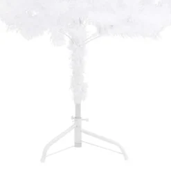 VidaXL Corner Artificial Christmas Tree LEDs&Ball Set White 150 Cm PVC -Deals Vidaxl Store image 5 3077968