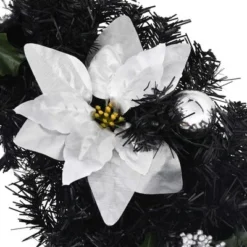 VidaXL Christmas Arch With LED Lights Black 90 Cm PVC -Deals Vidaxl Store image 5 320981