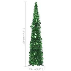 VidaXL Pop-up Artificial Christmas Tree Green 120 Cm PET 14 VidaXL Pop-up Artificial Christmas Tree Green 120 Cm PET -Deals Vidaxl Store image 5 320988