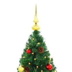 VidaXL Artificial Pre-lit Christmas Tree With Baubles Green 150 Cm 15 VidaXL Artificial Pre-lit Christmas Tree With Baubles Green 150 Cm -Deals Vidaxl Store image 5 321499