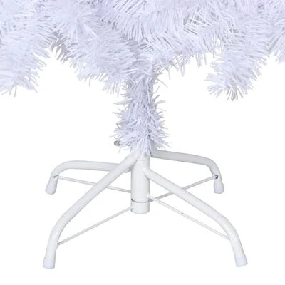 VidaXL Artificial Christmas Tree With Thick Branches White 120 Cm PVC 7 VidaXL Artificial Christmas Tree With Thick Branches White 120 Cm PVC - Image 5