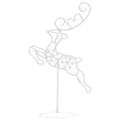 VidaXL Acrylic Christmas Flying Reindeer&Sleigh 260x21x87cm Blue 22 VidaXL Acrylic Christmas Flying Reindeer&Sleigh 260x21x87cm Blue -Deals Vidaxl Store image 5 328511