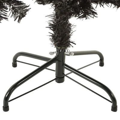 VidaXL Slim Christmas Tree Black 150 Cm 7 VidaXL Slim Christmas Tree Black 150 Cm - Image 5