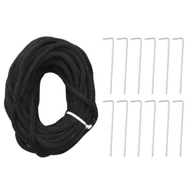 VidaXL Christmas Tree On Flagpole Warm White 732 LEDs 500 Cm 7 VidaXL Christmas Tree On Flagpole Warm White 732 LEDs 500 Cm - Image 5