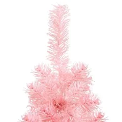 VidaXL Slim Artificial Half Christmas Tree With Stand Pink 120 Cm -Deals Vidaxl Store image 5 344569
