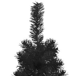 VidaXL Slim Artificial Half Christmas Tree With Stand Black 120 Cm 18 VidaXL Slim Artificial Half Christmas Tree With Stand Black 120 Cm -Deals Vidaxl Store image 5 344574