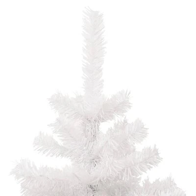 VidaXL Swirl Pre-lit Christmas Tree With Pot White 120 Cm PVC 7 VidaXL Swirl Pre-lit Christmas Tree With Pot White 120 Cm PVC - Image 5