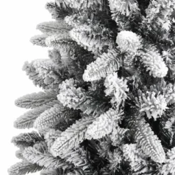 VidaXL Artificial Christmas Tree With Flocked Snow 150 Cm PVC&PE -Deals Vidaxl Store image 5 345189