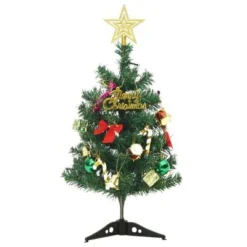 VidaXL Mini Artificial Pre-lit Christmas Tree With 20 LEDs Green 45 Cm 17 VidaXL Mini Artificial Pre-lit Christmas Tree With 20 LEDs Green 45 Cm -Deals Vidaxl Store image 5 357767