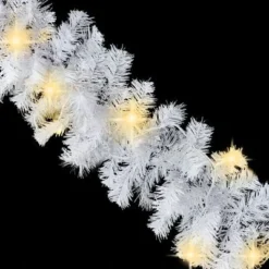 VidaXL Christmas Garland With LED Lights 5 M White 15 VidaXL Christmas Garland With LED Lights 5 M White -Deals Vidaxl Store image 6 284311